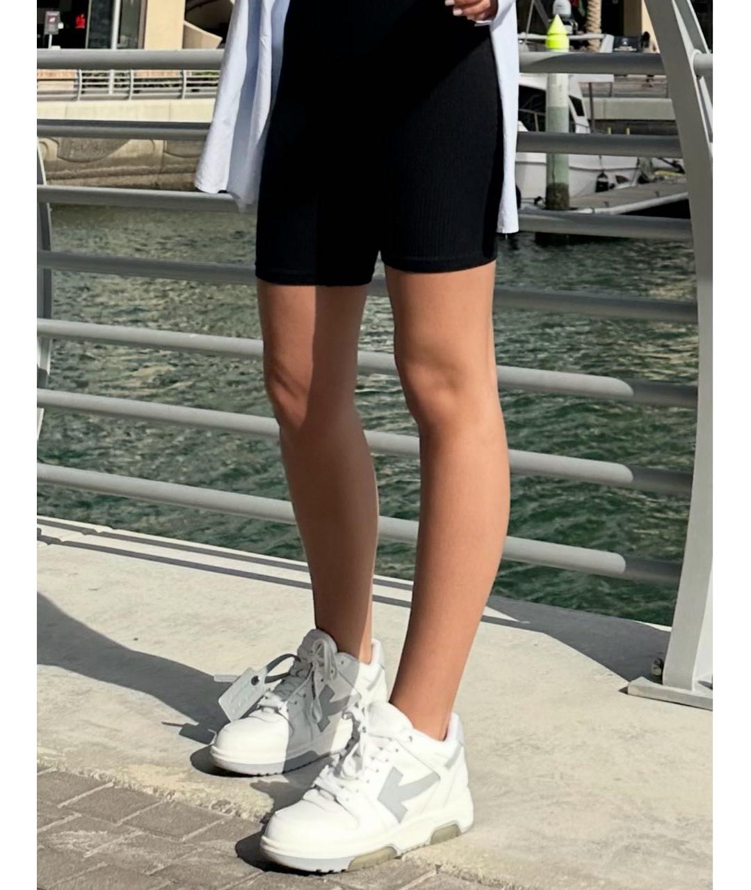 OFF-WHITE Белые кожаные кроссовки, фото 6
