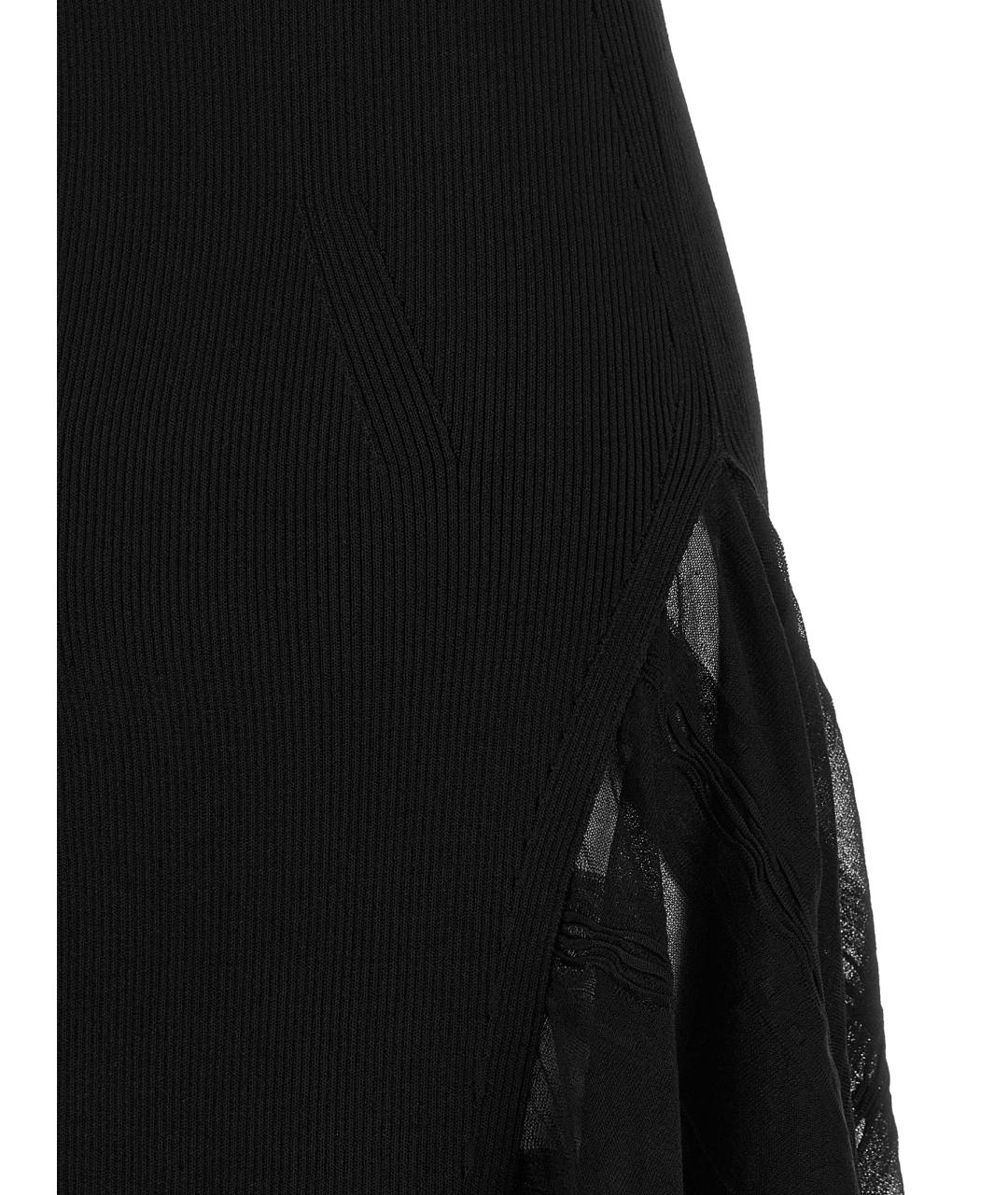 LANVIN Черное шелковое платье, фото 4