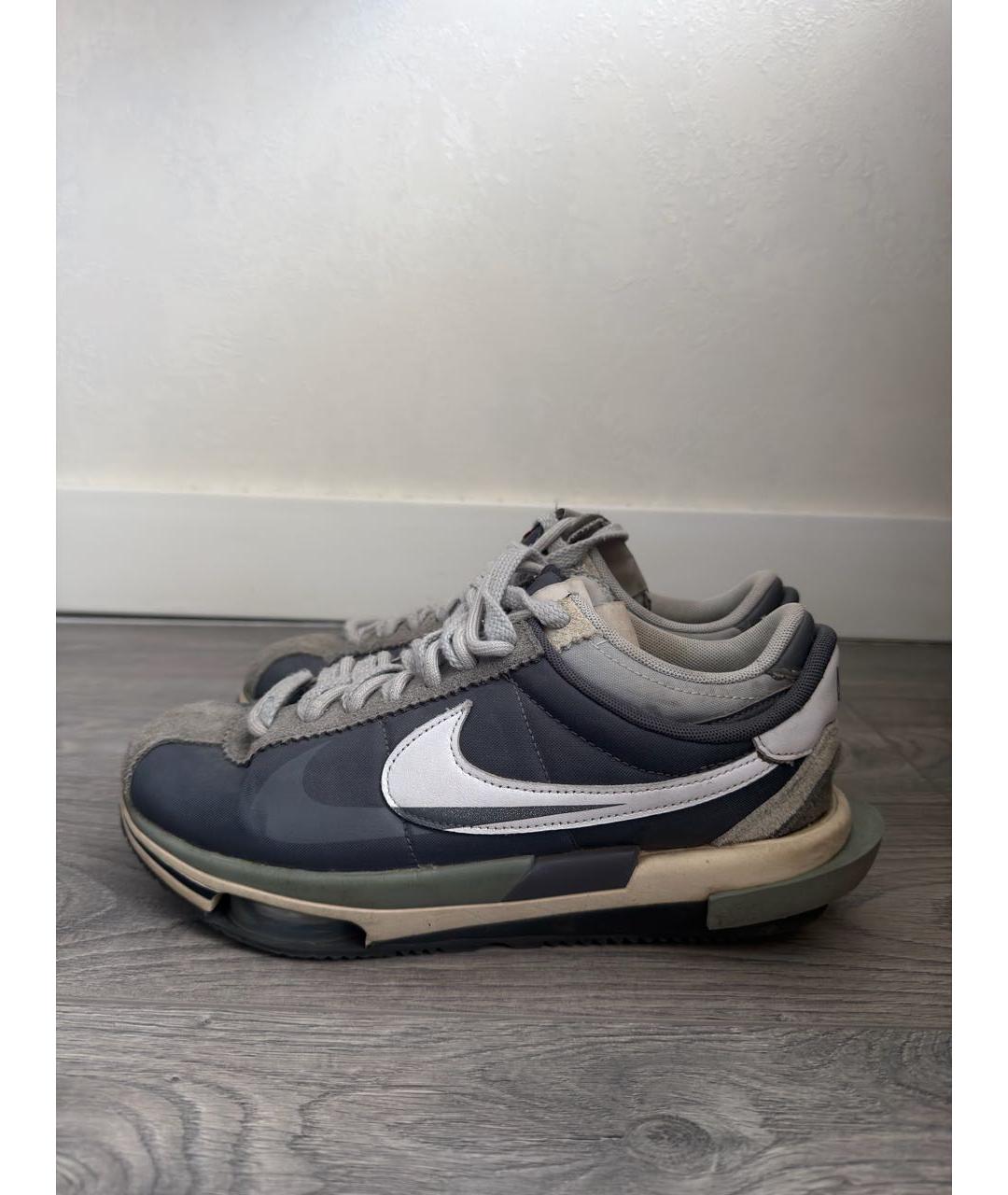 NIKE Серые текстильные кроссовки, фото 7