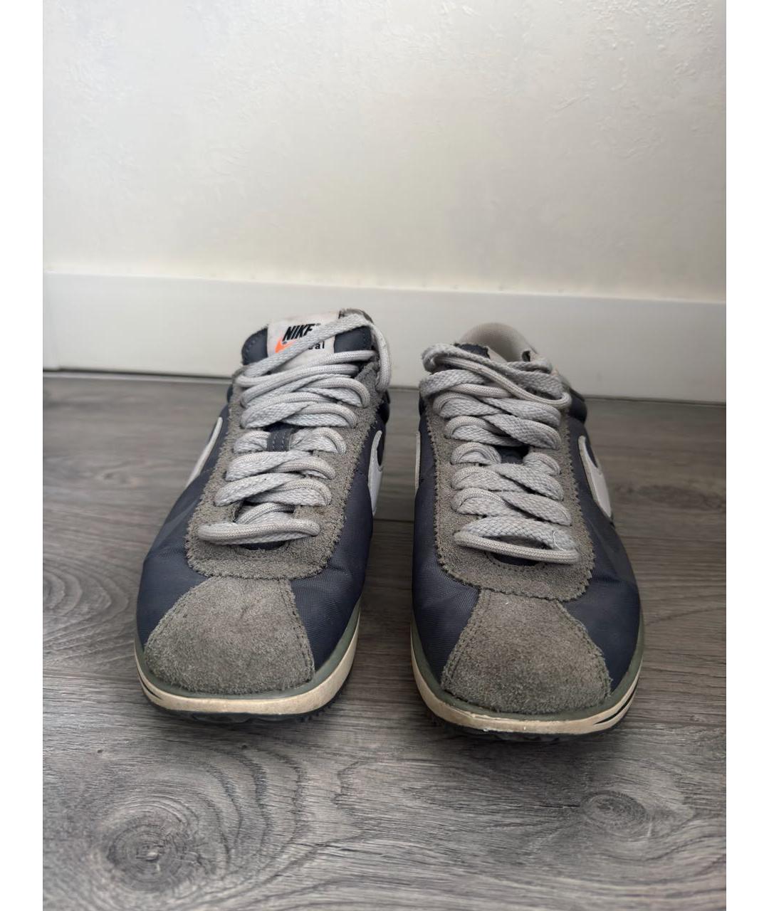NIKE Серые текстильные кроссовки, фото 2