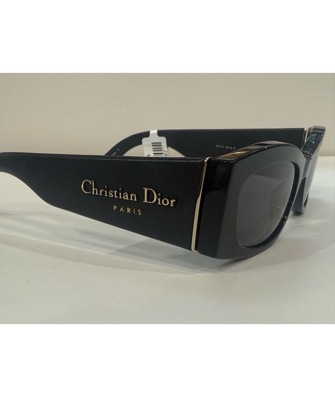 CHRISTIAN DIOR Черные солнцезащитные очки, фото 3