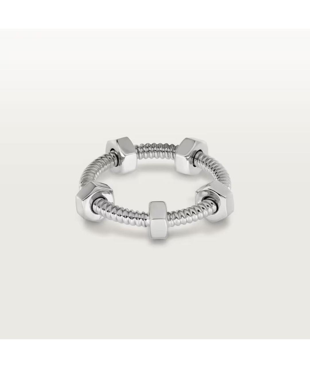 CARTIER Серебряное кольцо из белого золота, фото 7