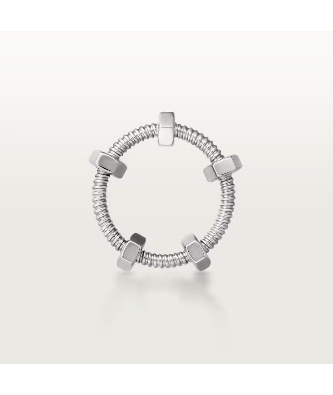 CARTIER Серебряное кольцо из белого золота, фото 3