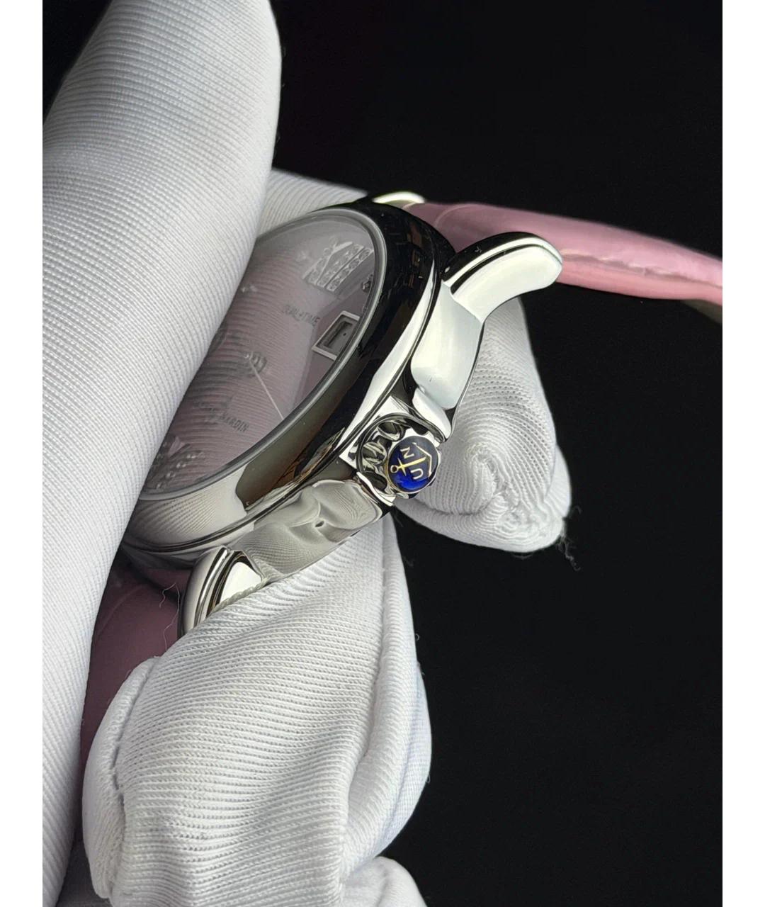 Ulysse Nardin Розовые металлические часы, фото 3