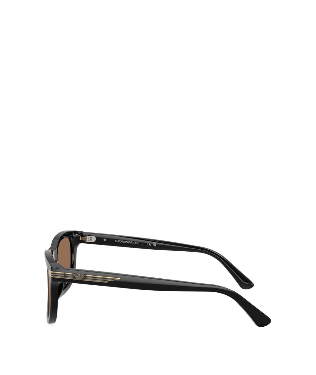 EMPORIO ARMANI Черные солнцезащитные очки, фото 2