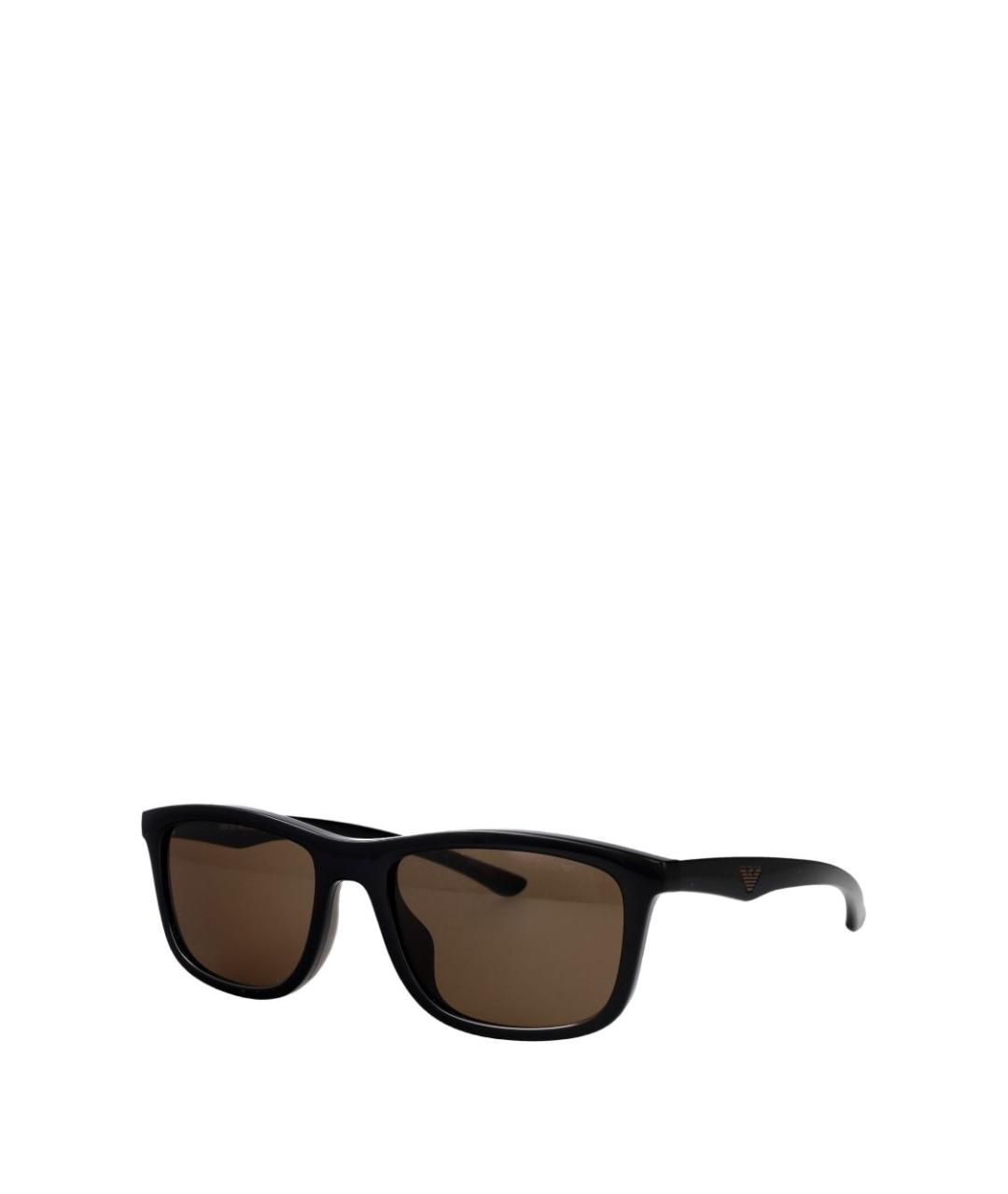 EMPORIO ARMANI Коричневые солнцезащитные очки, фото 4