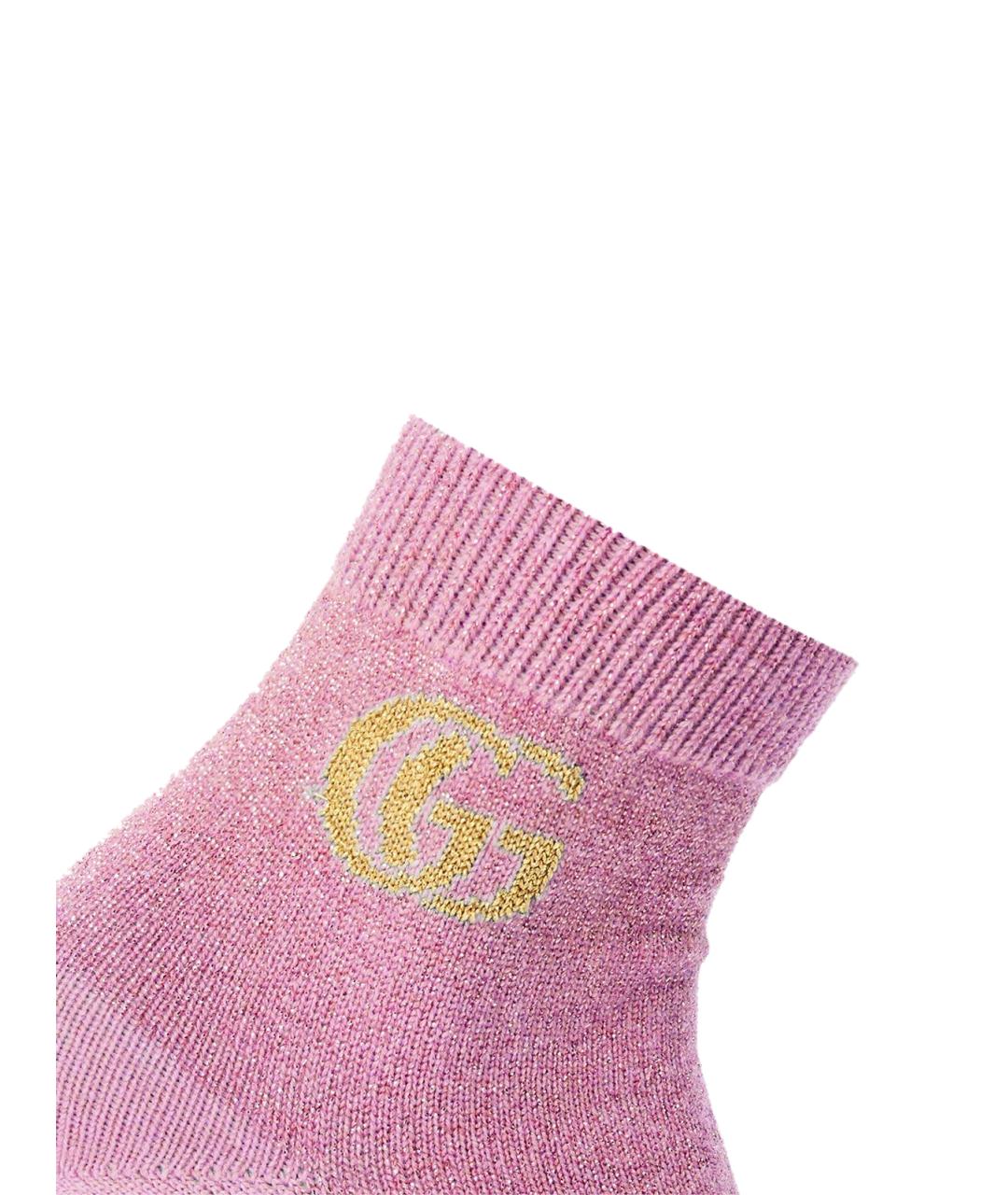 GUCCI Розовые носки, чулки и колготы, фото 3