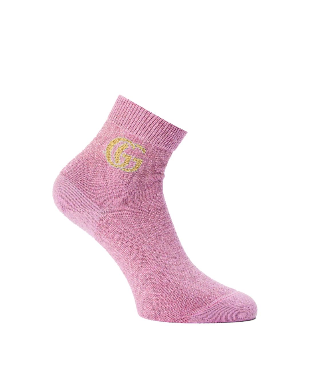 GUCCI Розовые носки, чулки и колготы, фото 1