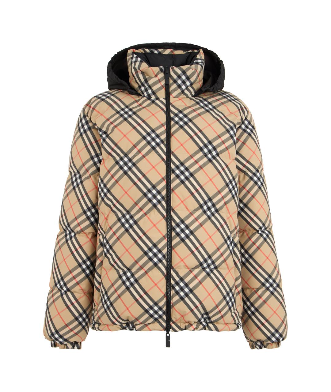 BURBERRY Мульти полиэстеровая куртка, фото 1