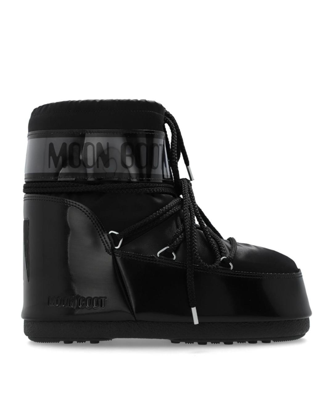 MOON BOOT Черные ботинки, фото 1