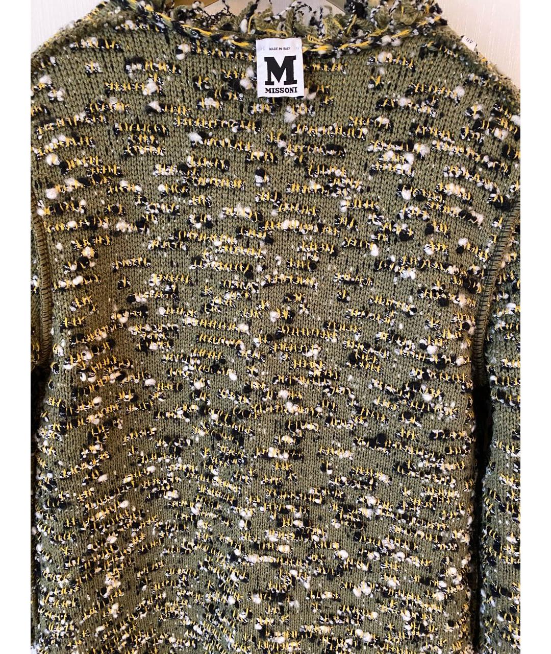 MISSONI Зеленый шерстяной жакет/пиджак, фото 3
