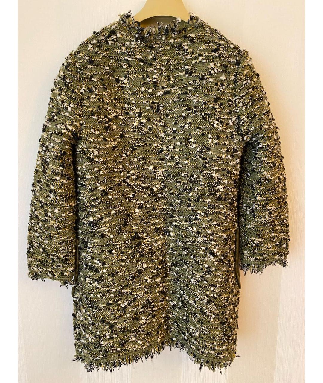 MISSONI Зеленый шерстяной жакет/пиджак, фото 2