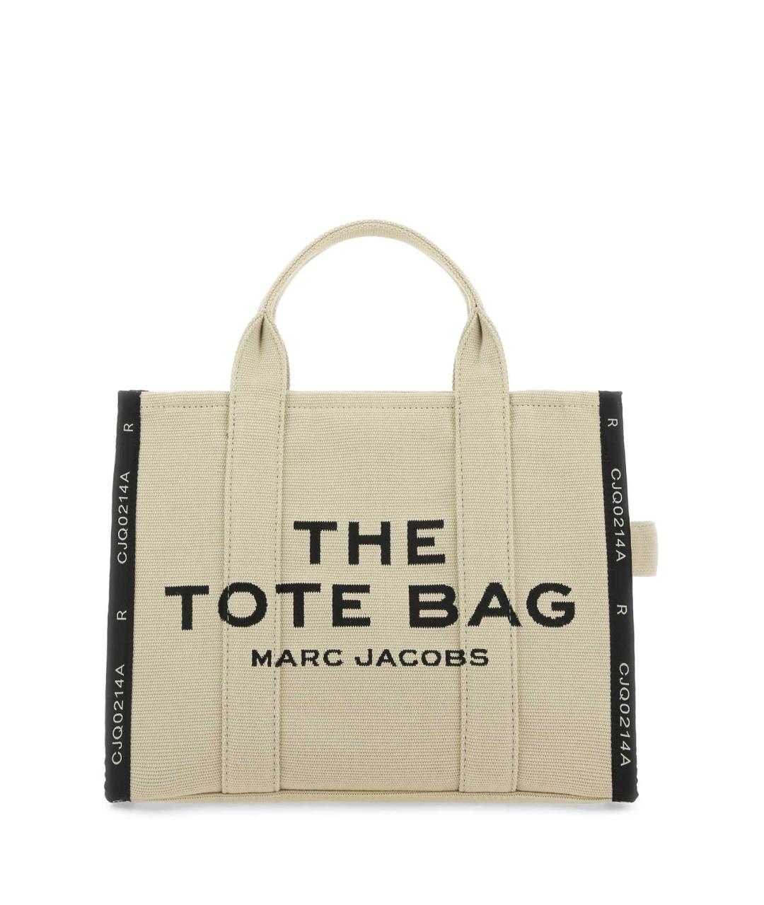 MARC JACOBS Бежевая тканевая сумка тоут, фото 1