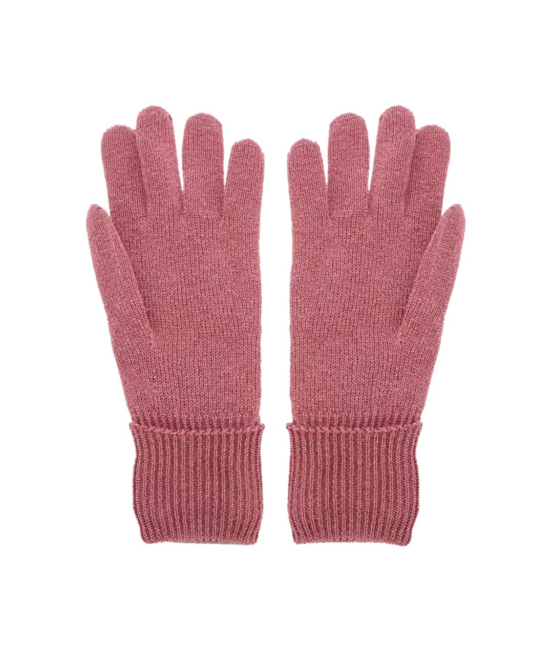 GUCCI Розовые перчатки, фото 2