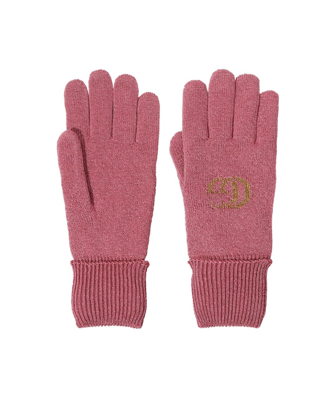 GUCCI Розовые перчатки, фото 4
