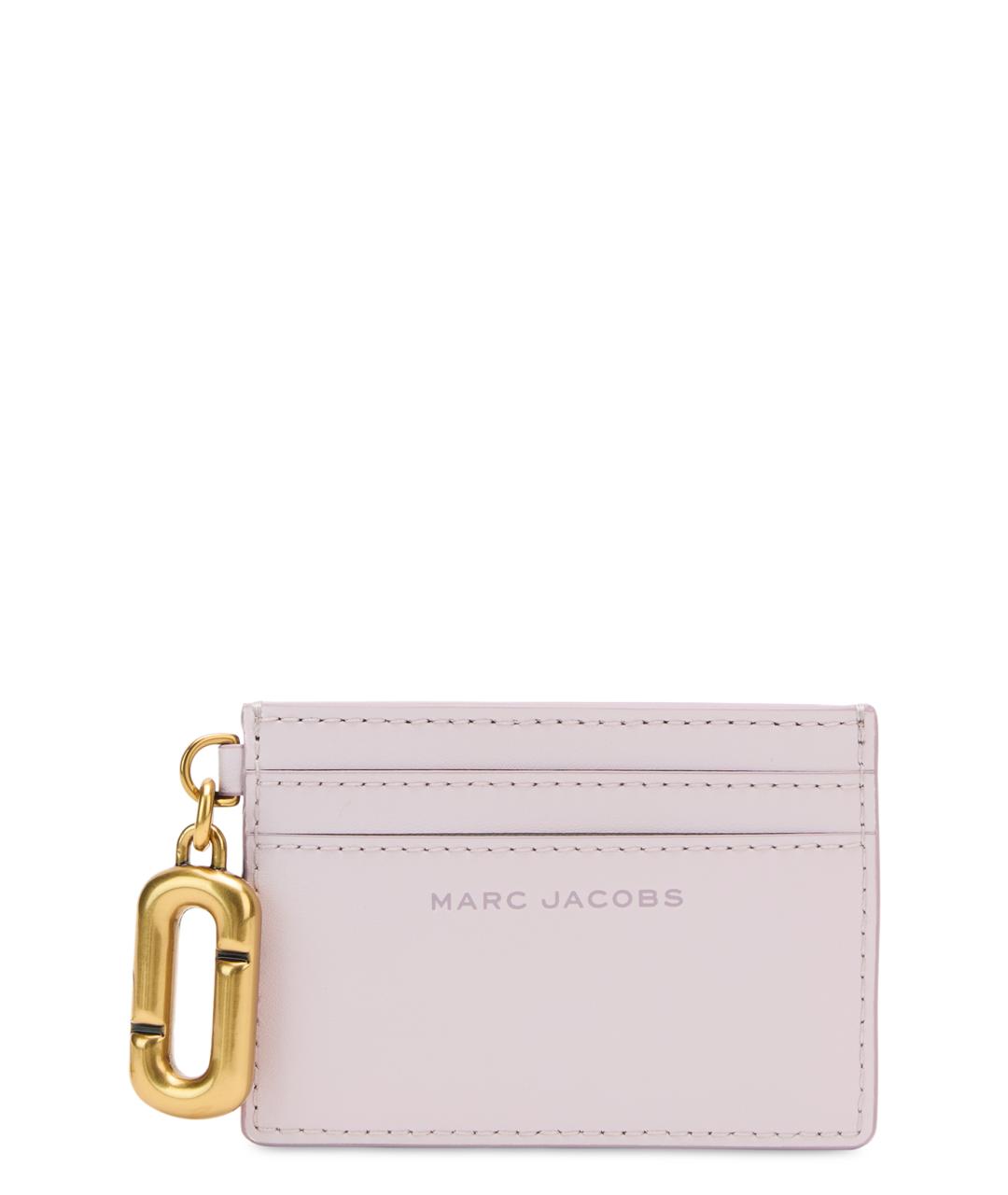 MARC JACOBS Розовый кожаный кардхолдер, фото 1
