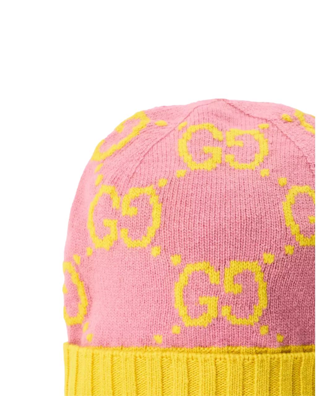 GUCCI Мульти шерстяная шапка, фото 3