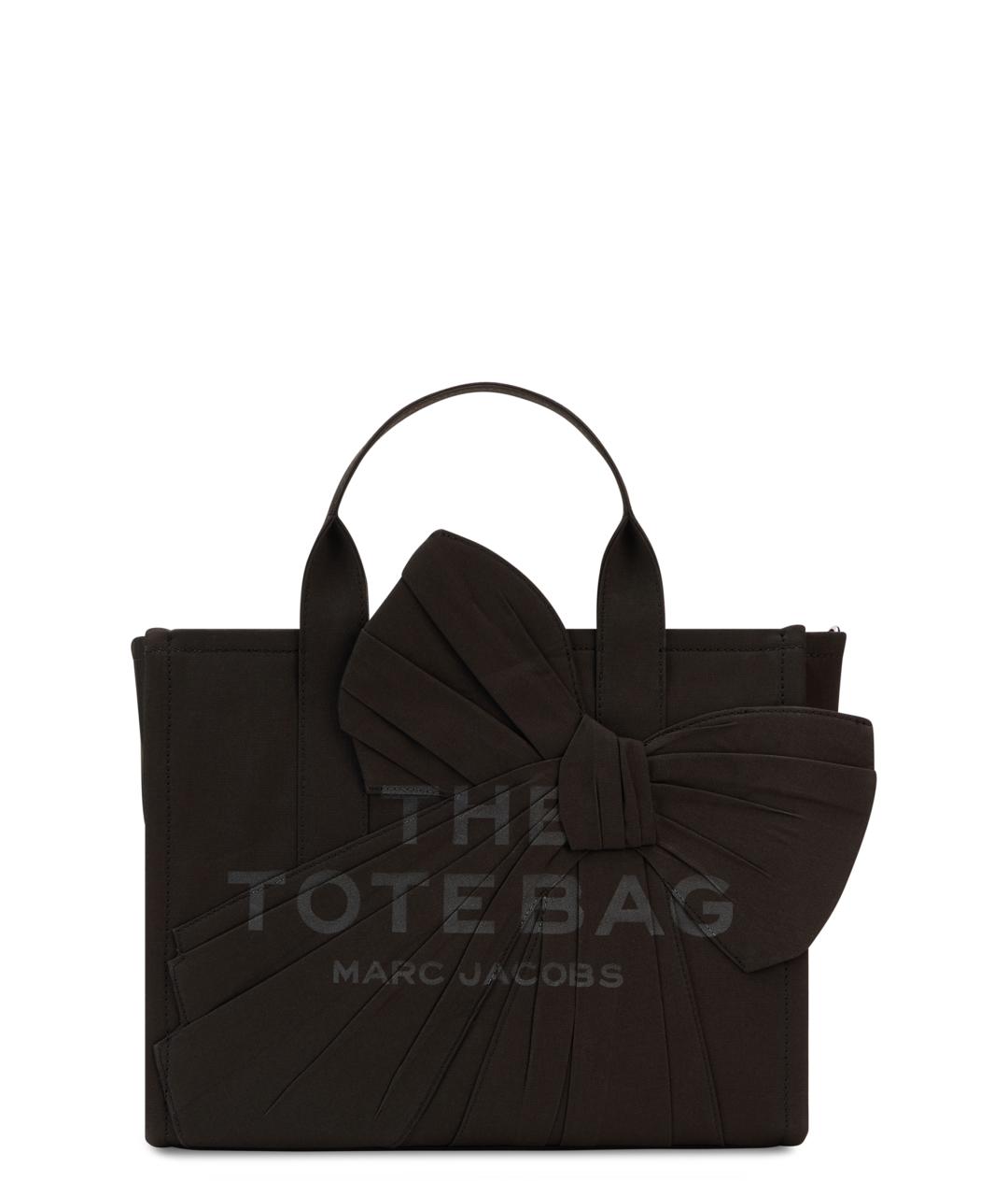 MARC JACOBS Черная хлопковая сумка тоут, фото 1