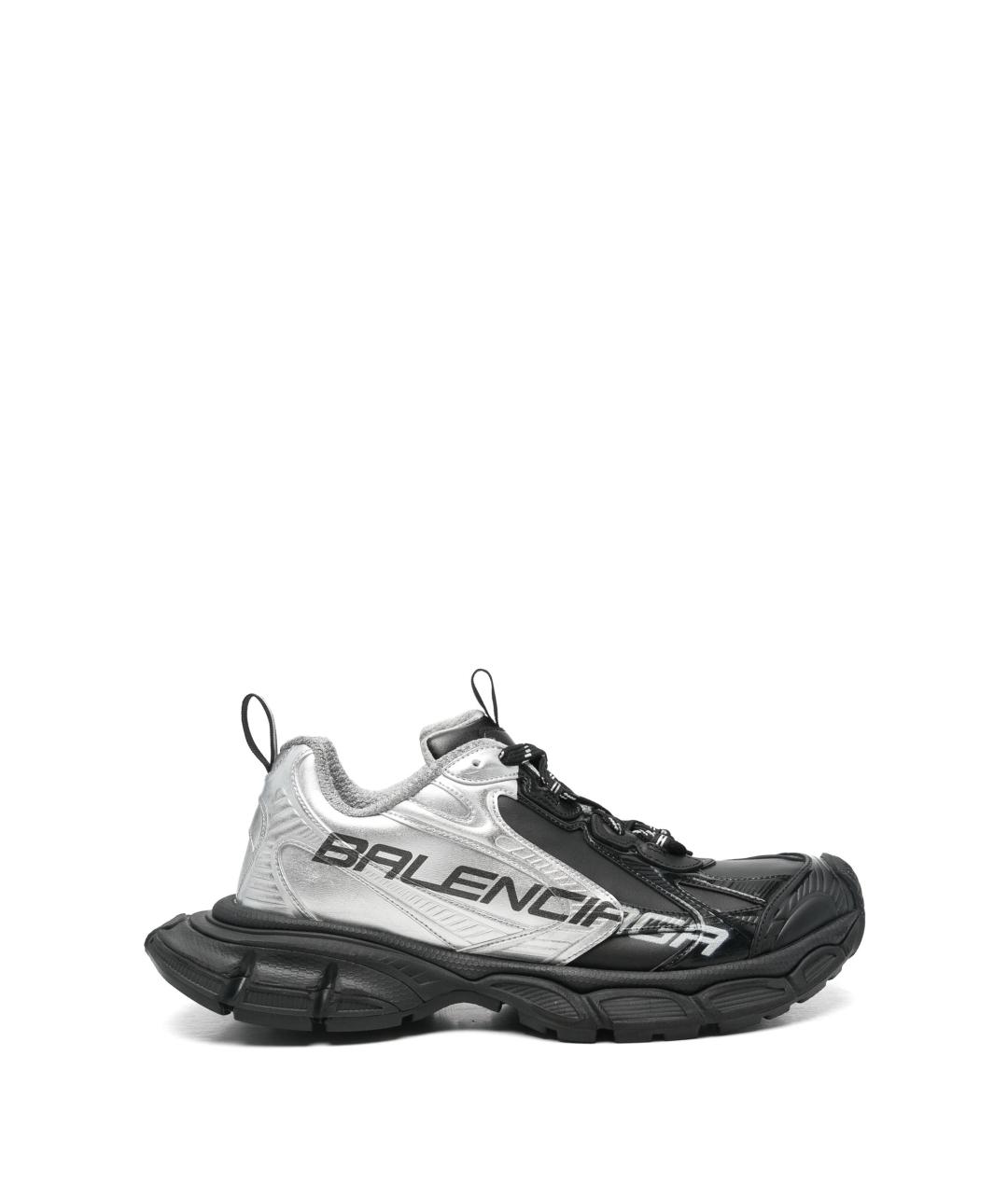 BALENCIAGA Мульти текстильные низкие кроссовки / кеды, фото 1
