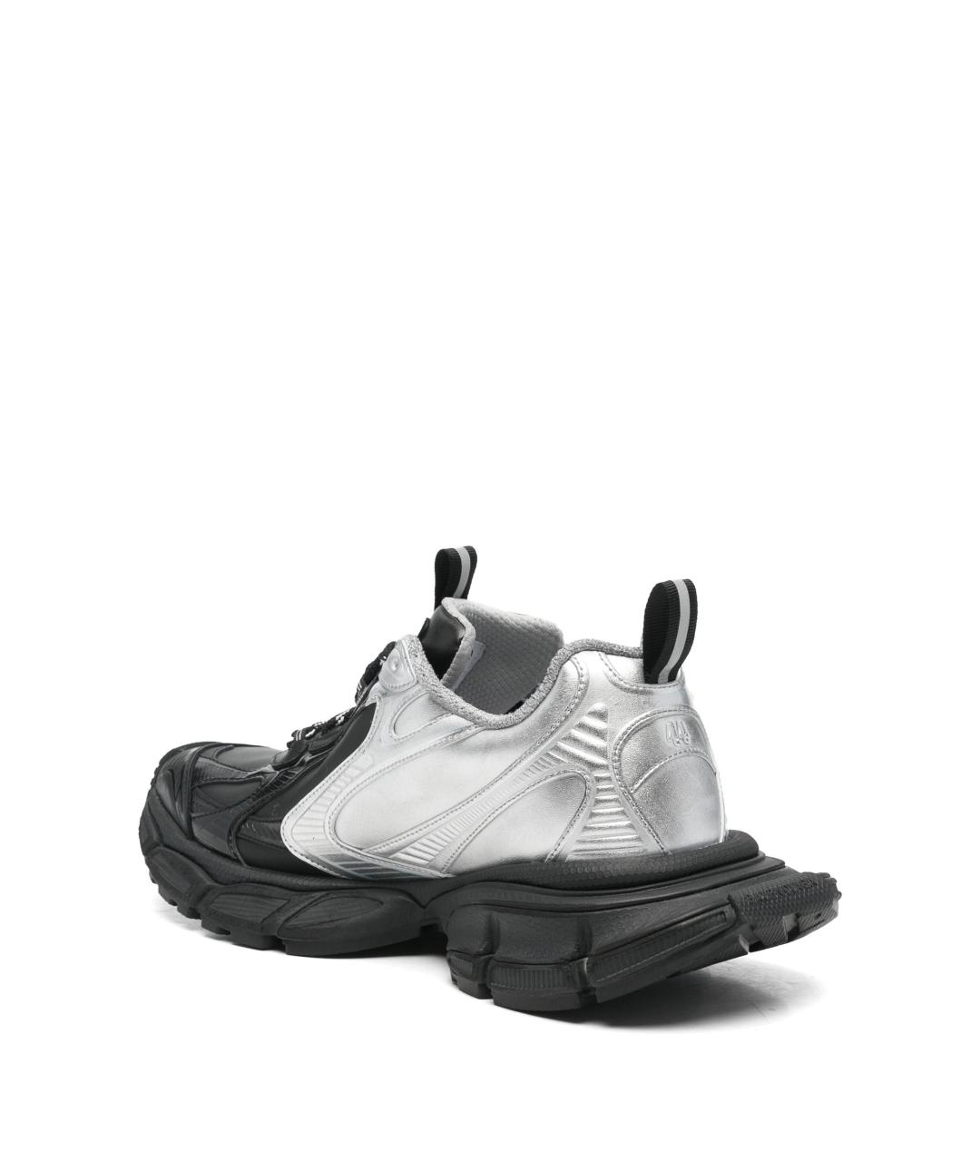 BALENCIAGA Мульти текстильные низкие кроссовки / кеды, фото 2