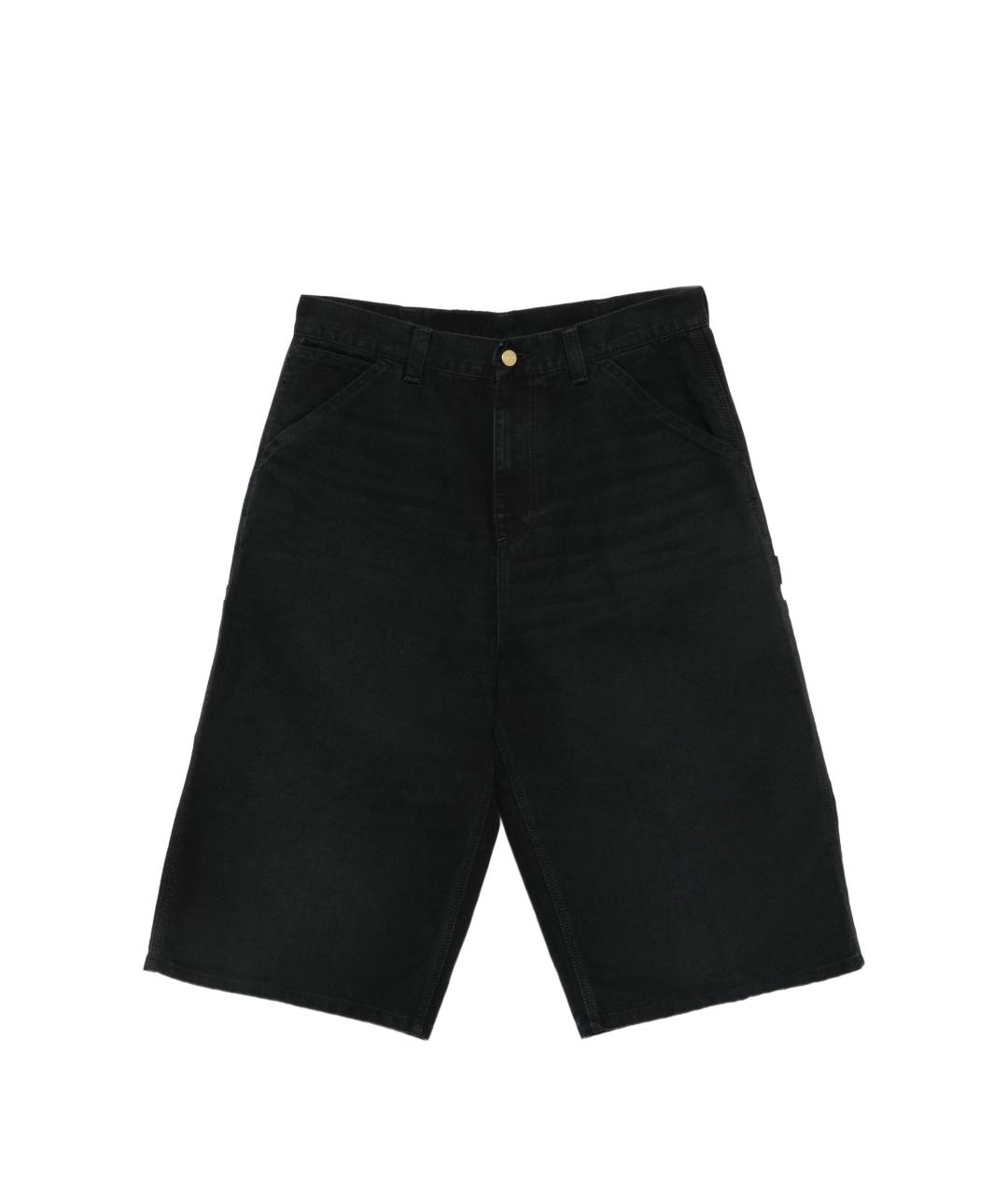 CARHARTT WIP Черные хлопковые шорты, фото 6