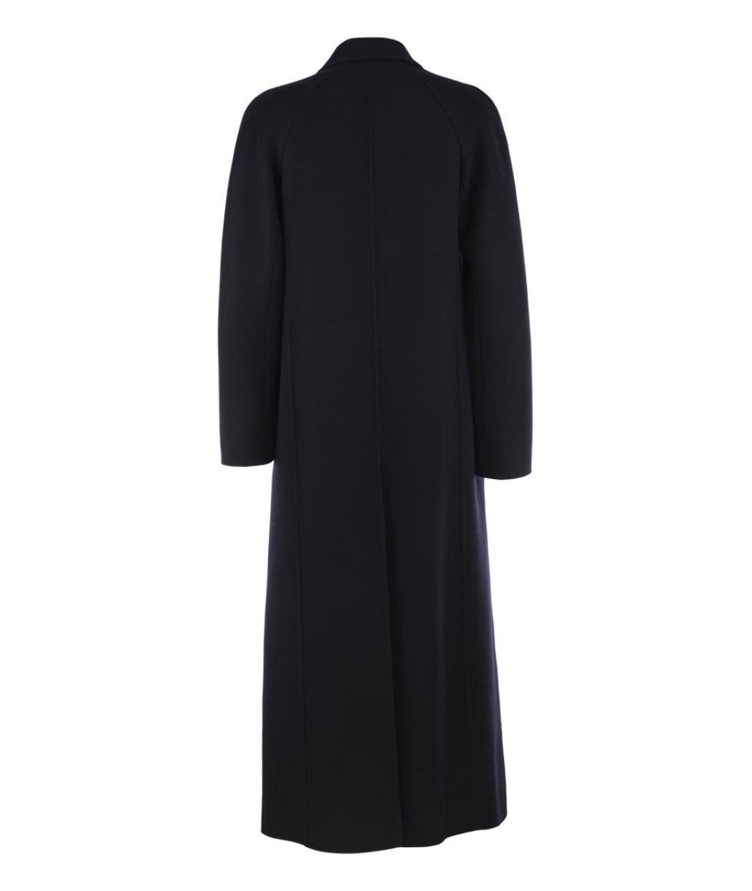 MAX MARA Темно-синее кашемировое пальто, фото 2