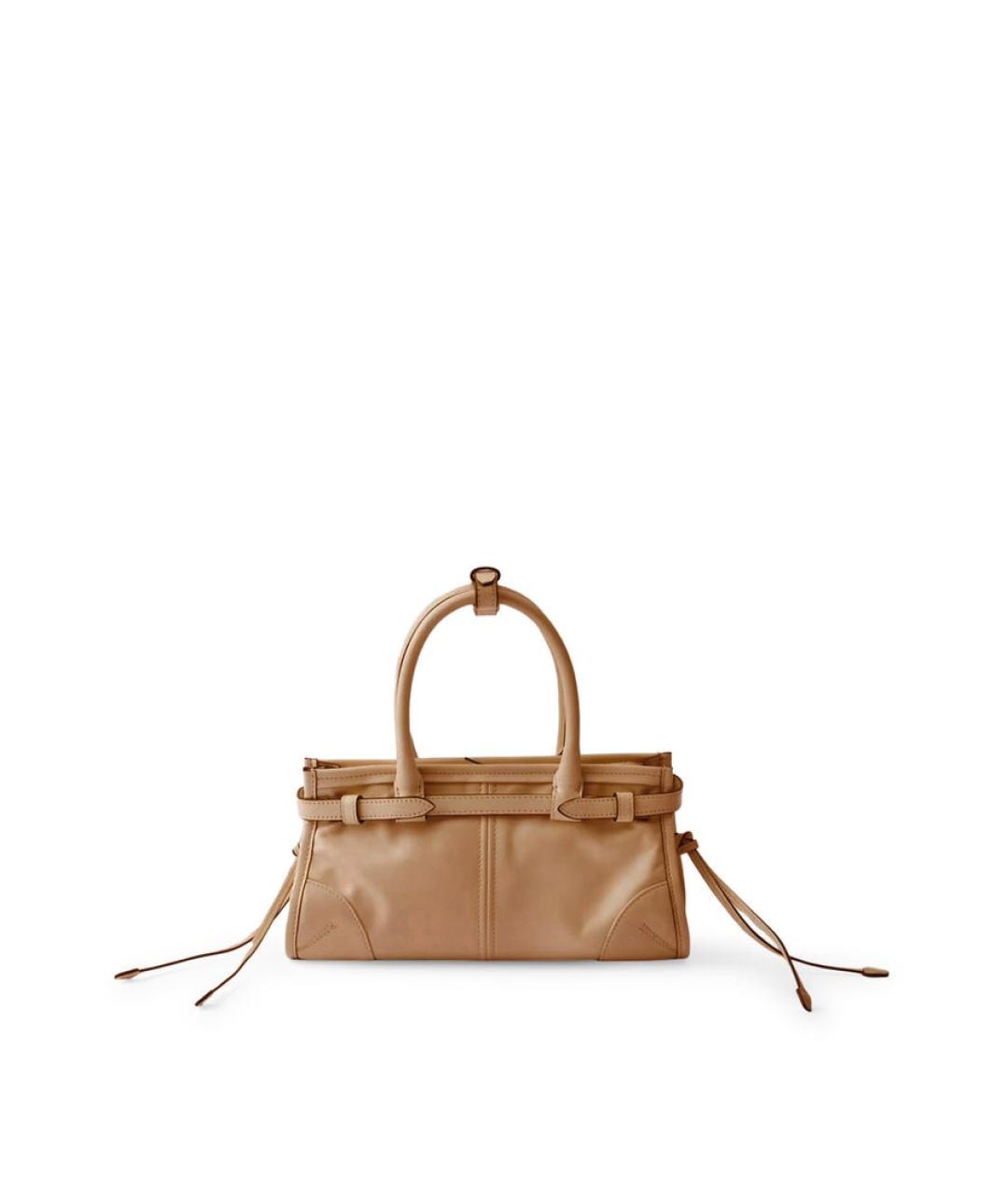 PRADA Коричневая кожаная сумка через плечо, фото 3