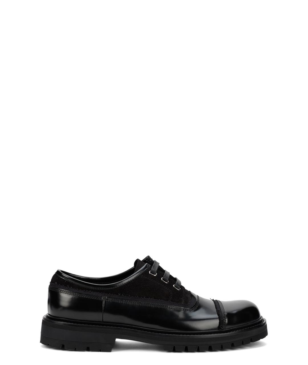 DOLCE&GABBANA Черные лоферы, фото 1