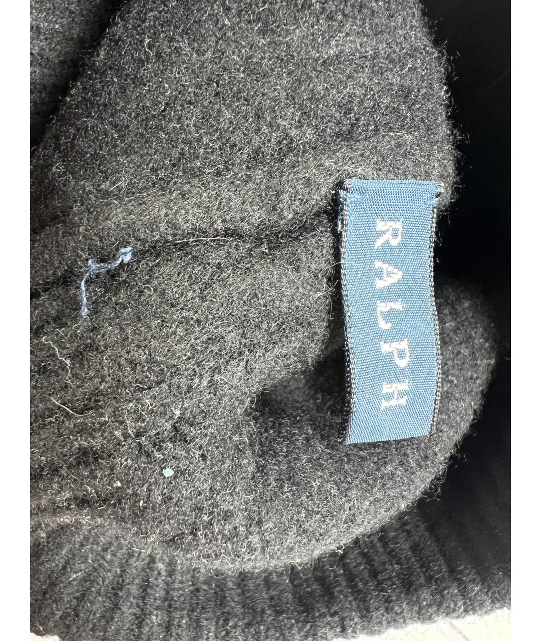 RALPH LAUREN Черная шапка, фото 3