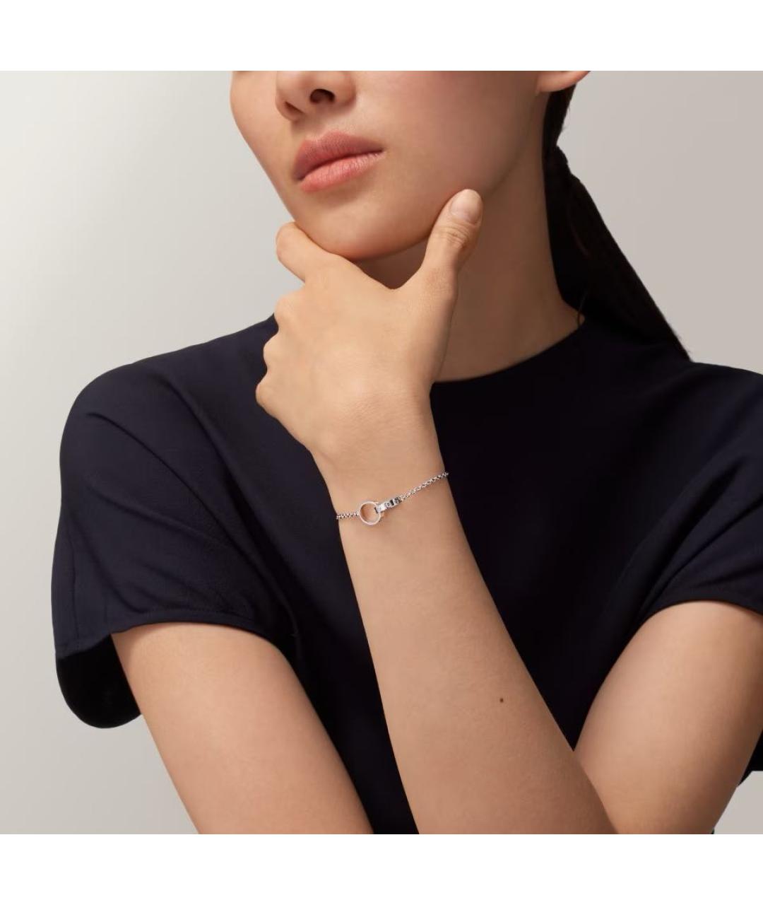 CARTIER Серебряный браслет из белого золота, фото 5