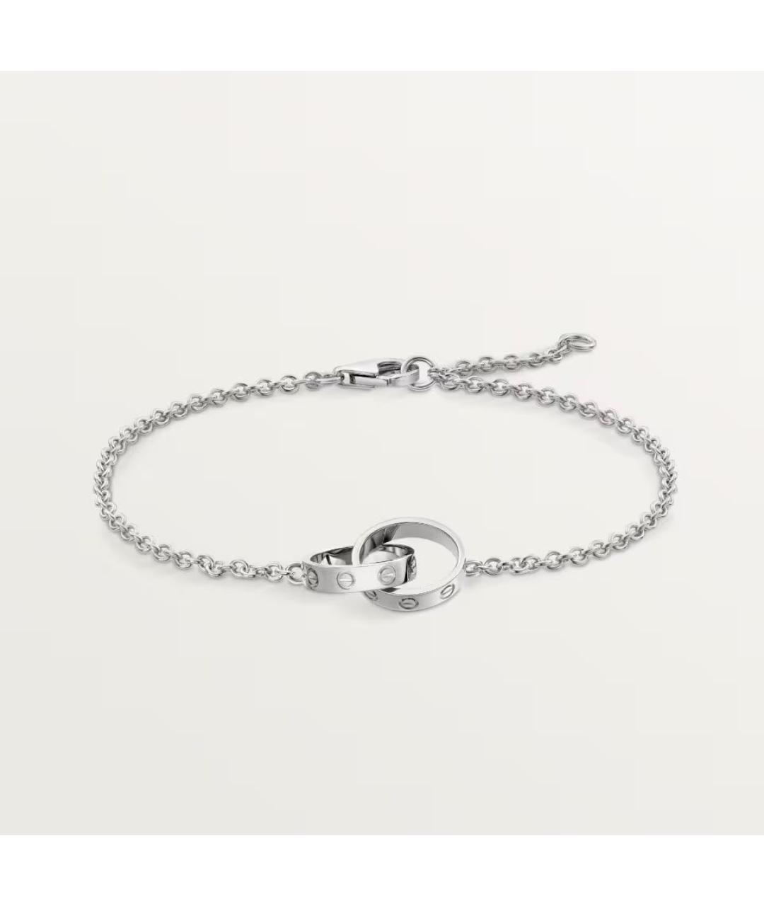 CARTIER Серебряный браслет из белого золота, фото 7