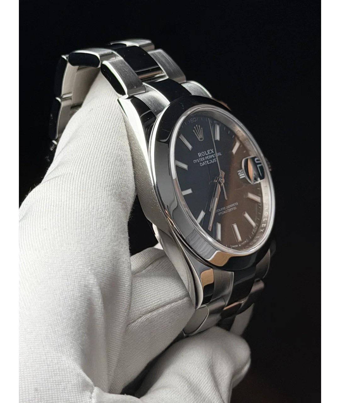 ROLEX Синие металлические часы, фото 4