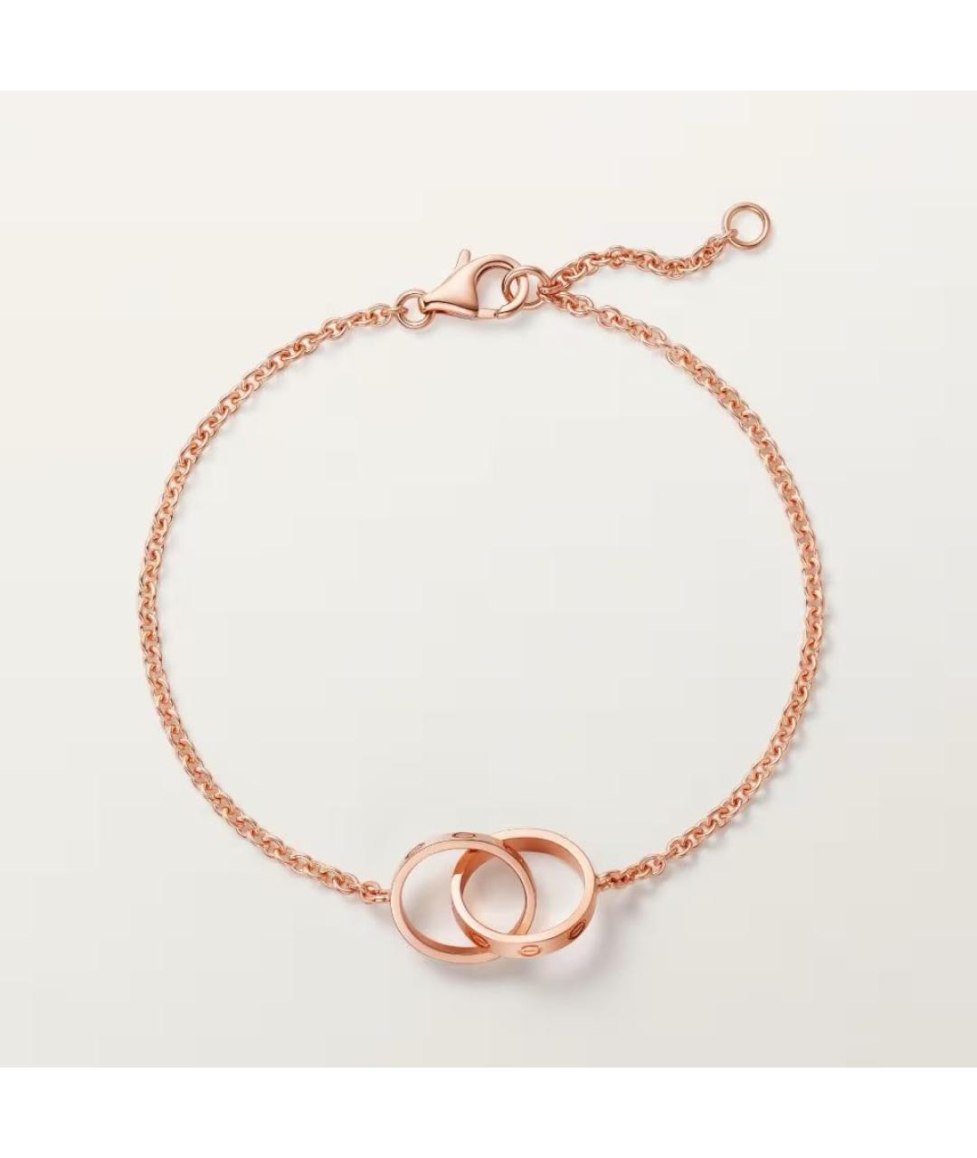 CARTIER Розовый браслет из розового золота, фото 2