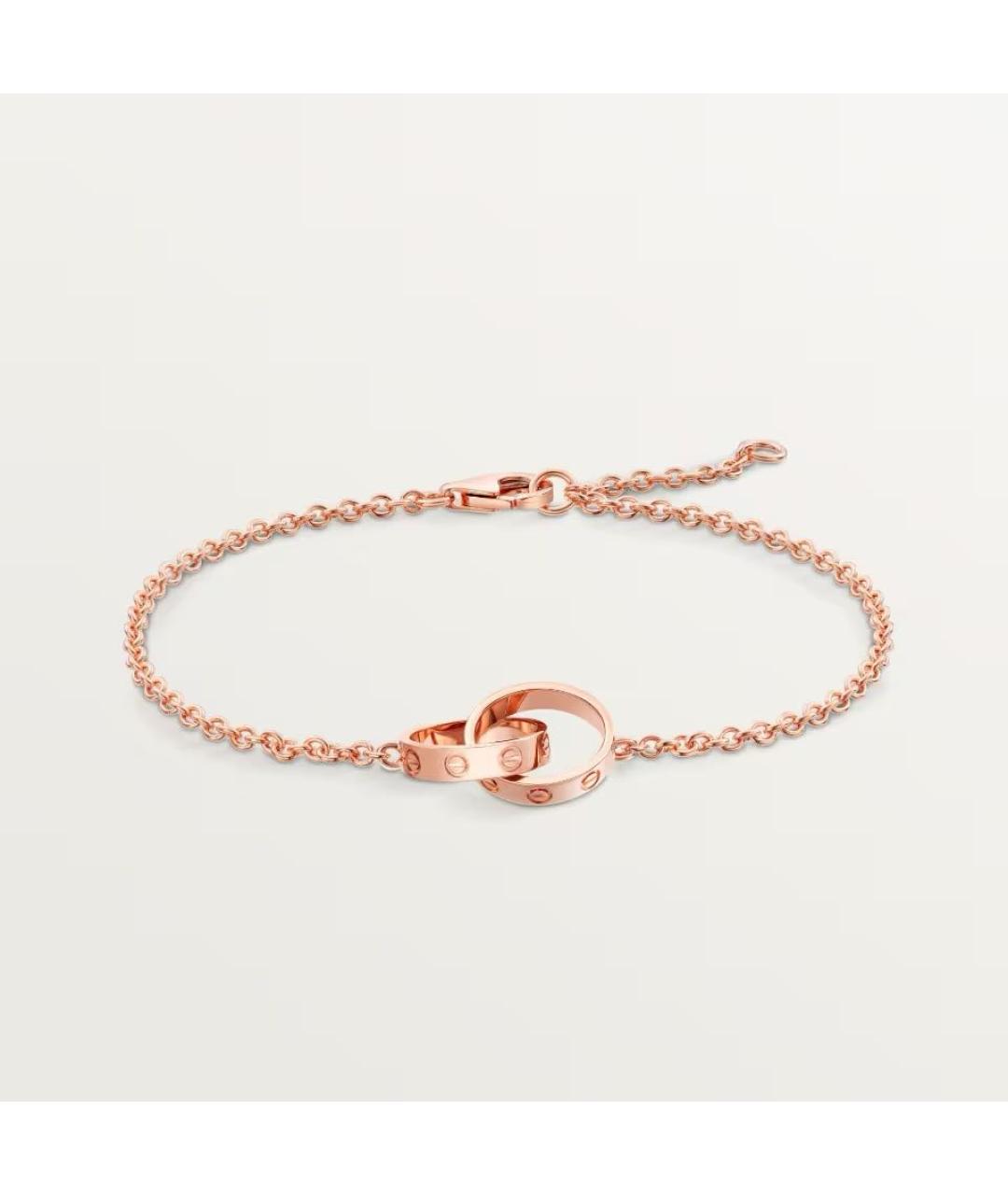 CARTIER Розовый браслет из розового золота, фото 7