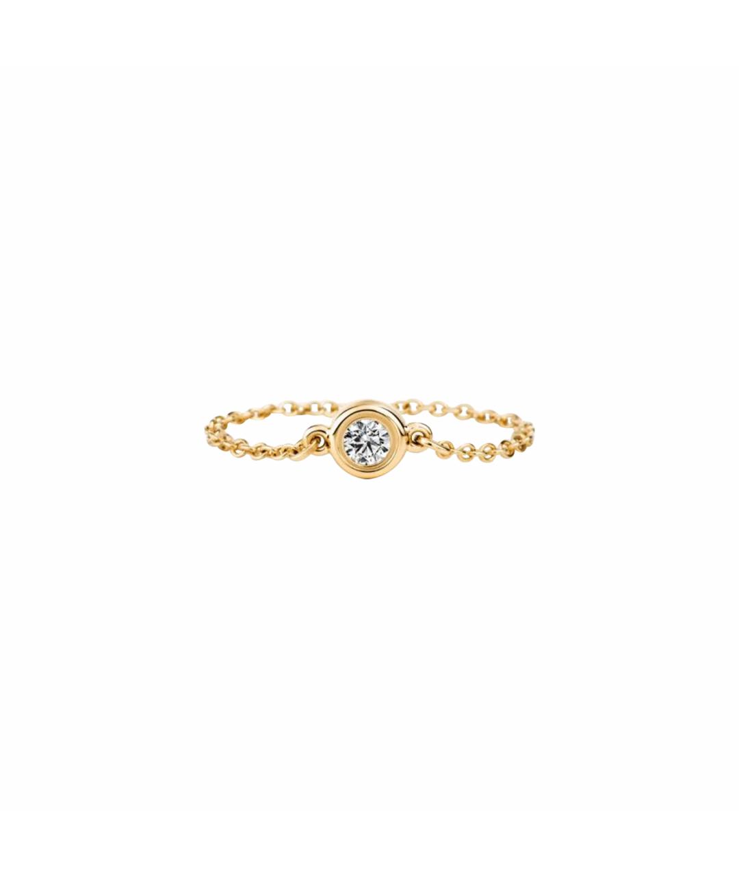TIFFANY&CO Желтое кольцо из желтого золота, фото 1