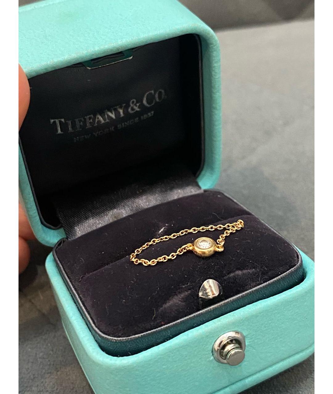 TIFFANY&CO Желтое кольцо из желтого золота, фото 7