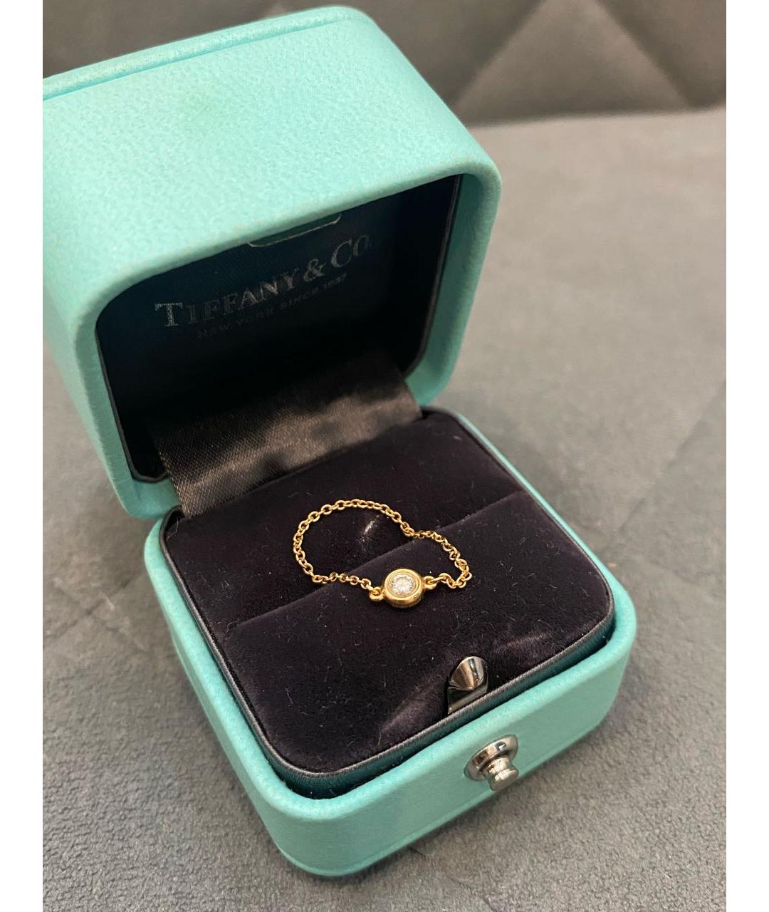 TIFFANY&CO Желтое кольцо из желтого золота, фото 2