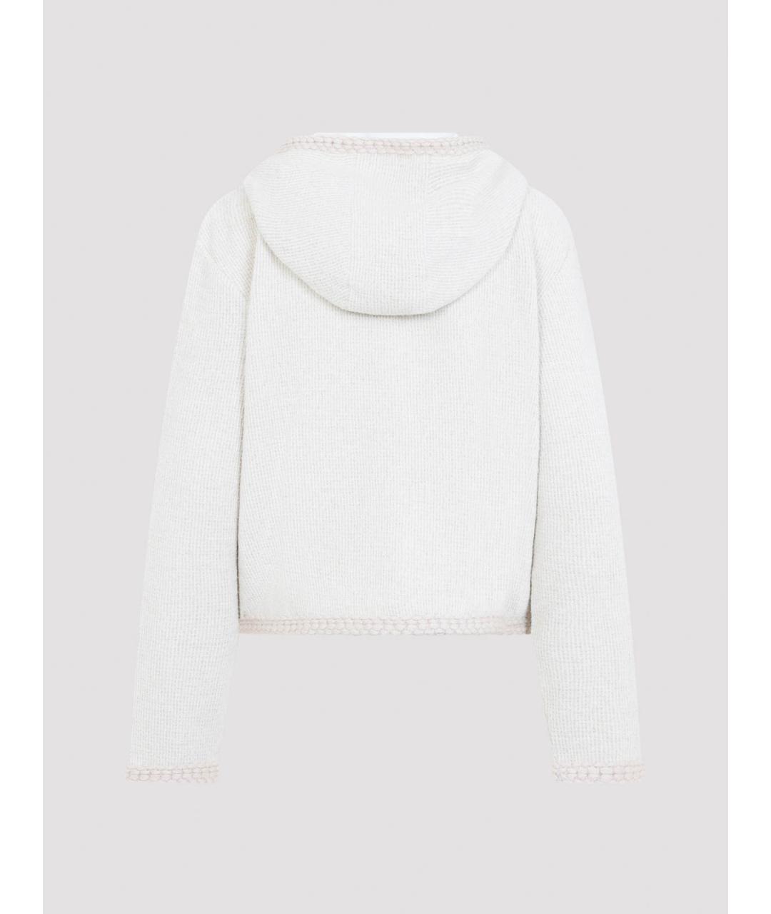 MONCLER Белый кардиган, фото 2