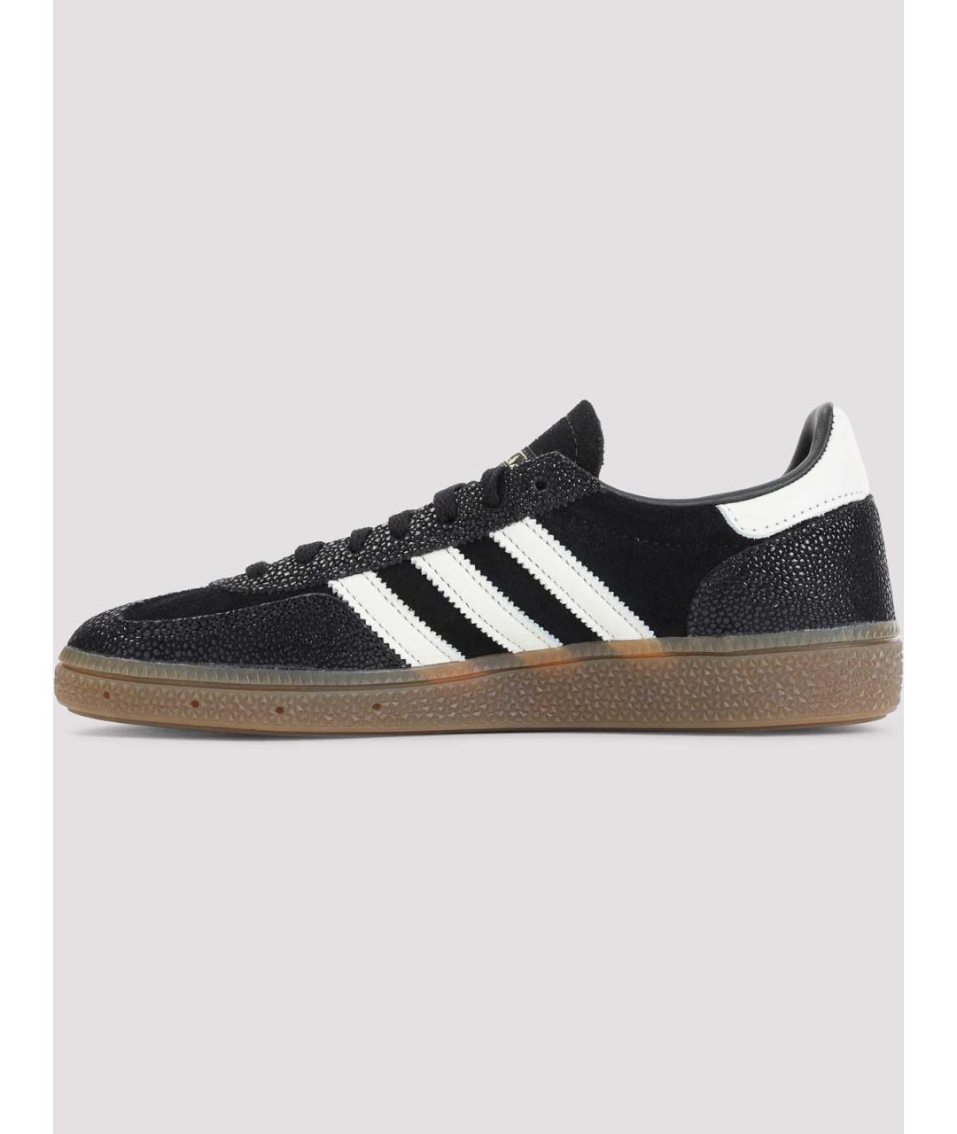ADIDAS Черные замшевые кеды, фото 2