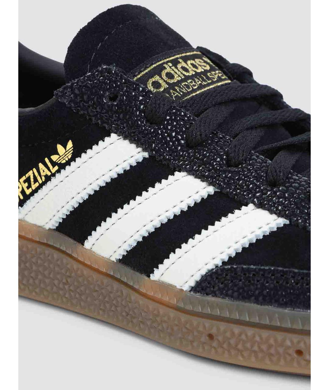 ADIDAS Черные замшевые кеды, фото 4