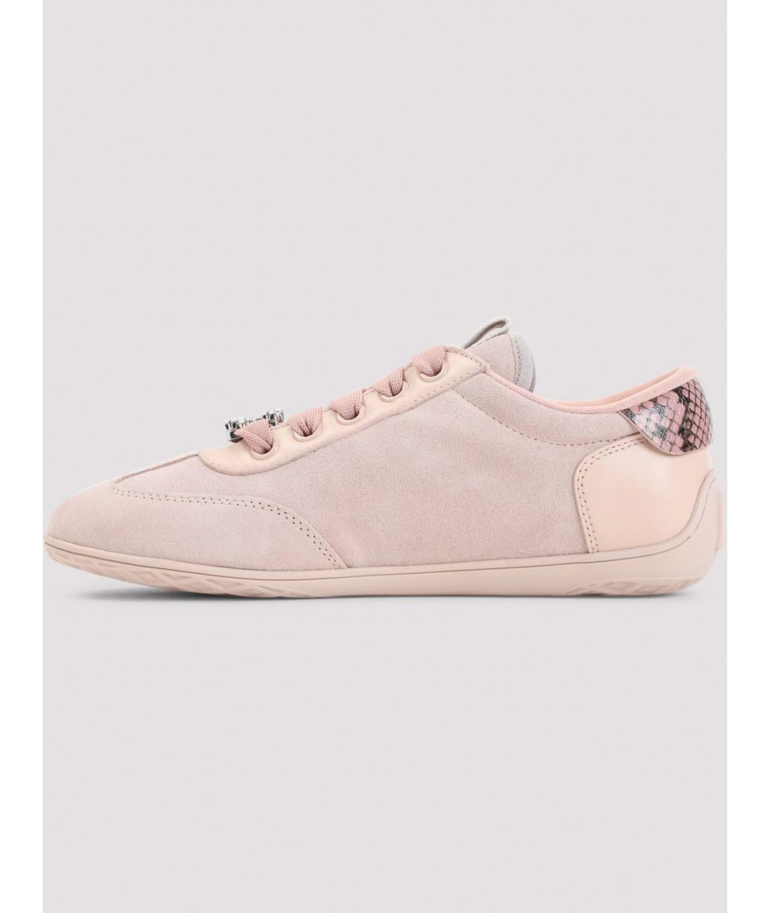 ROGER VIVIER Розовые кеды, фото 2