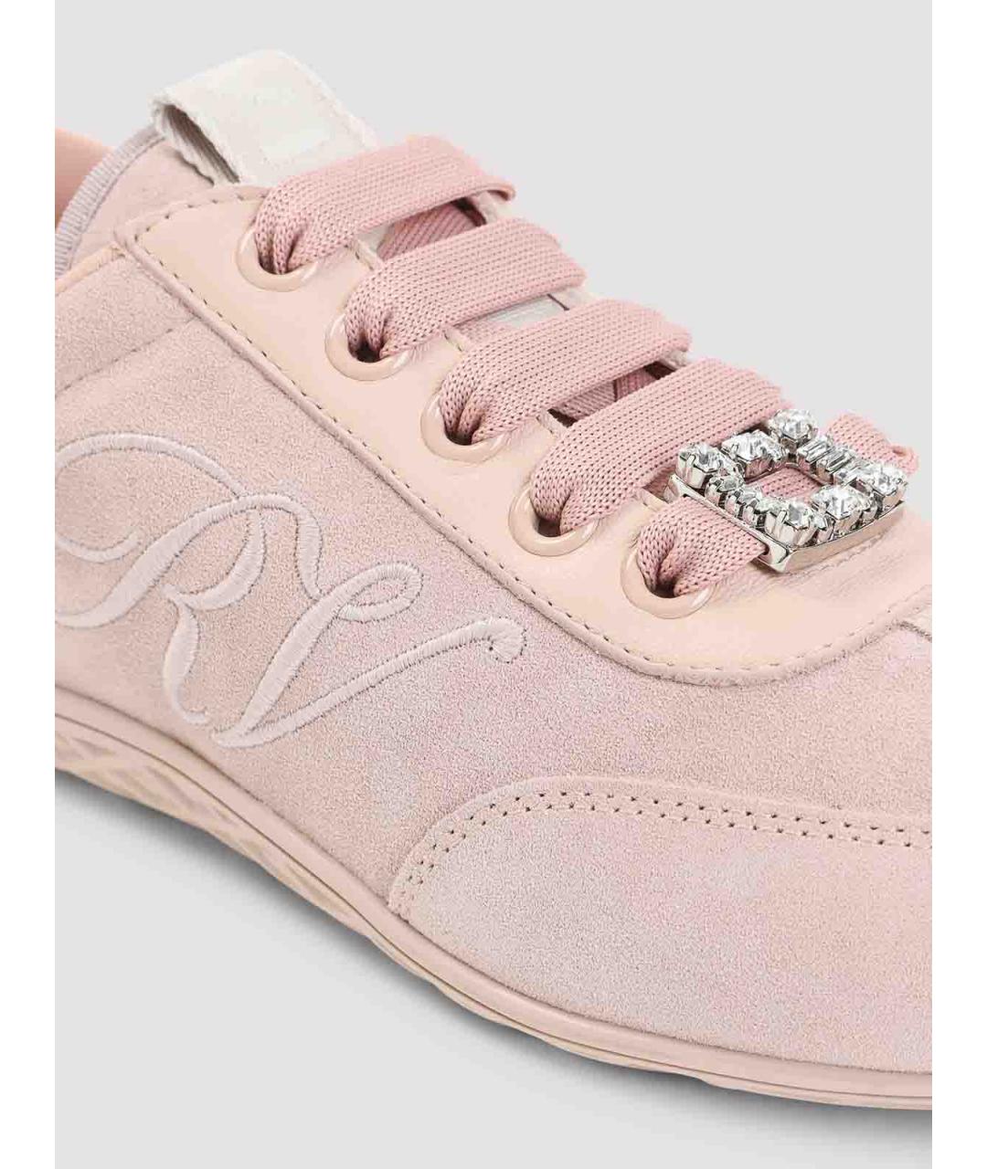 ROGER VIVIER Розовые кеды, фото 4