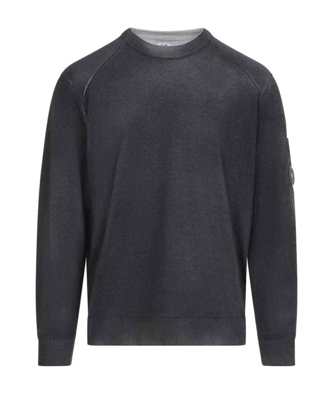 CP COMPANY Серый шерстяной джемпер / свитер, фото 1