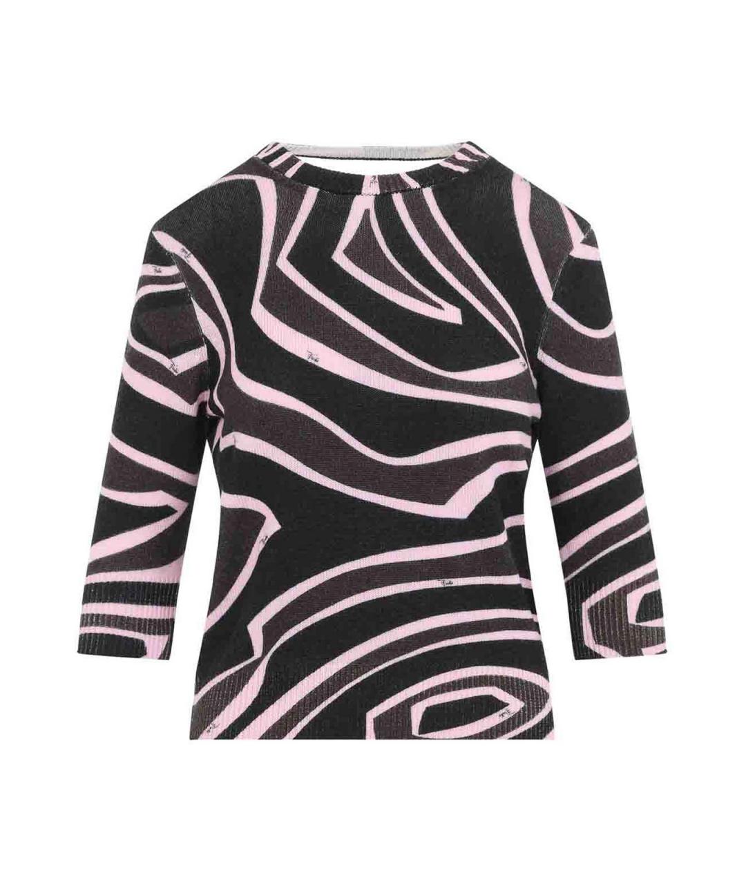 EMILIO PUCCI Мульти шерстяной джемпер / свитер, фото 4