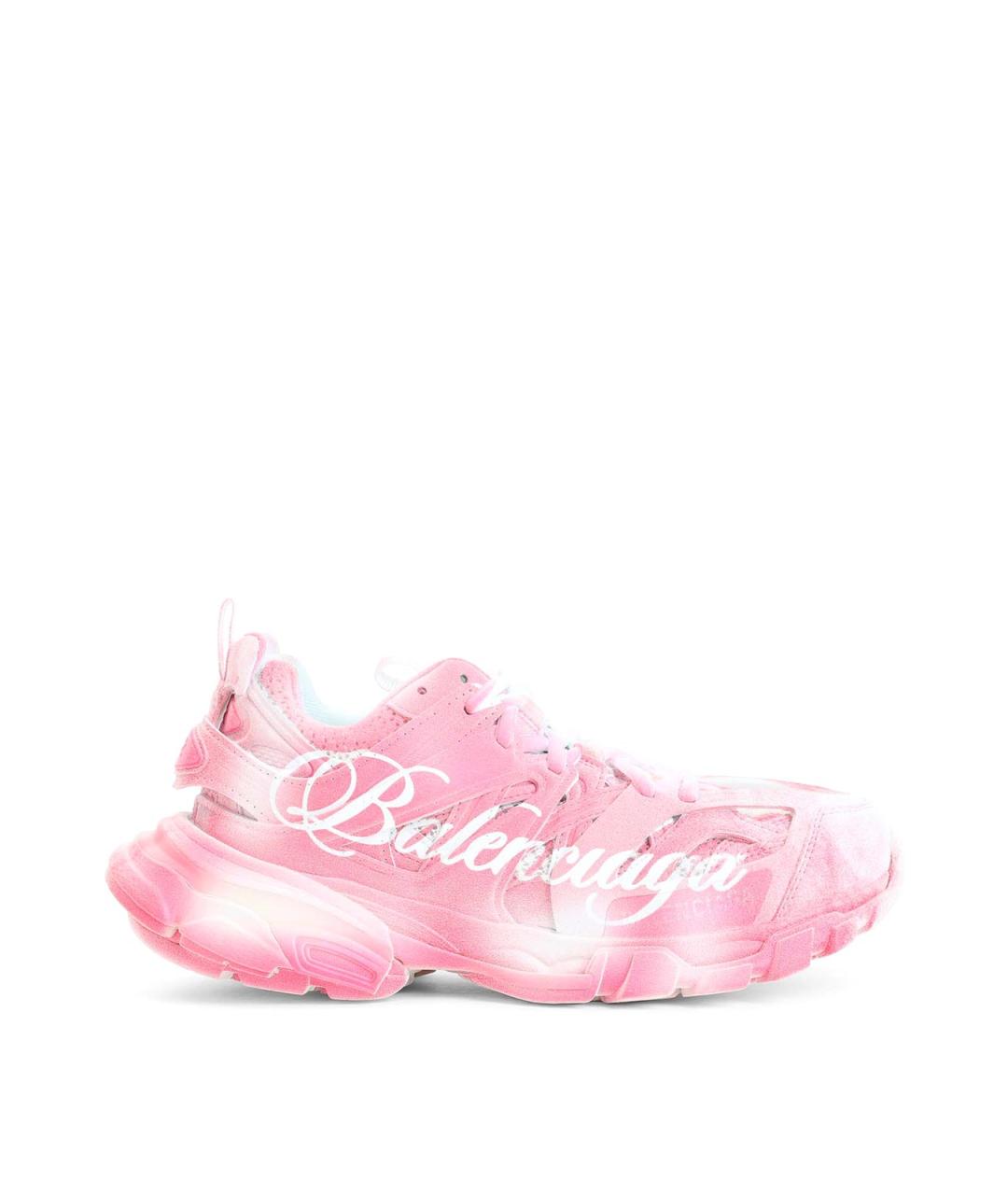 BALENCIAGA Розовые синтетические кроссовки, фото 5
