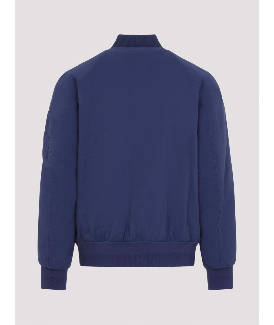 CP COMPANY Синяя полиамидовая куртка, фото 2