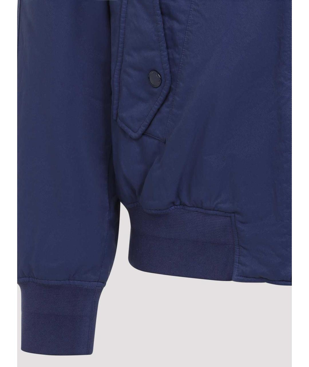 CP COMPANY Синяя полиамидовая куртка, фото 3