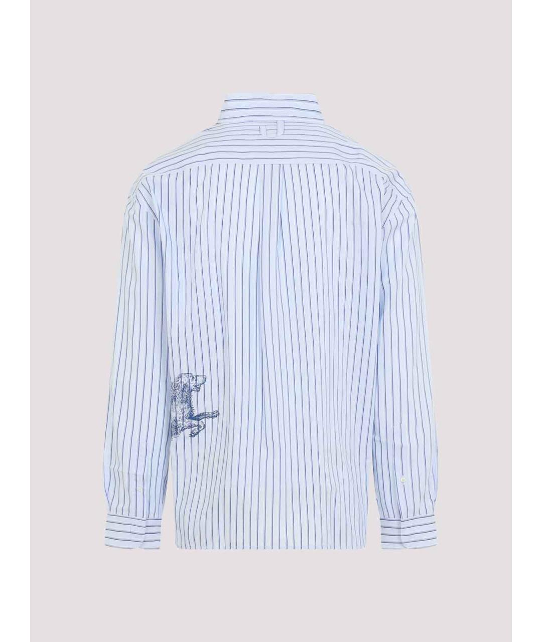 JACQUEMUS Синяя кэжуал рубашка, фото 2
