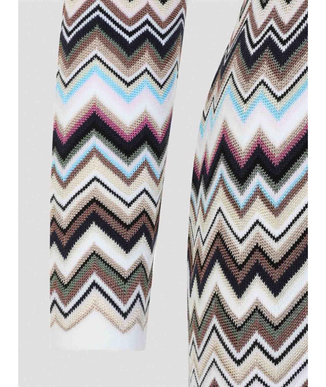 MISSONI Мульти вискозное повседневное платье, фото 4