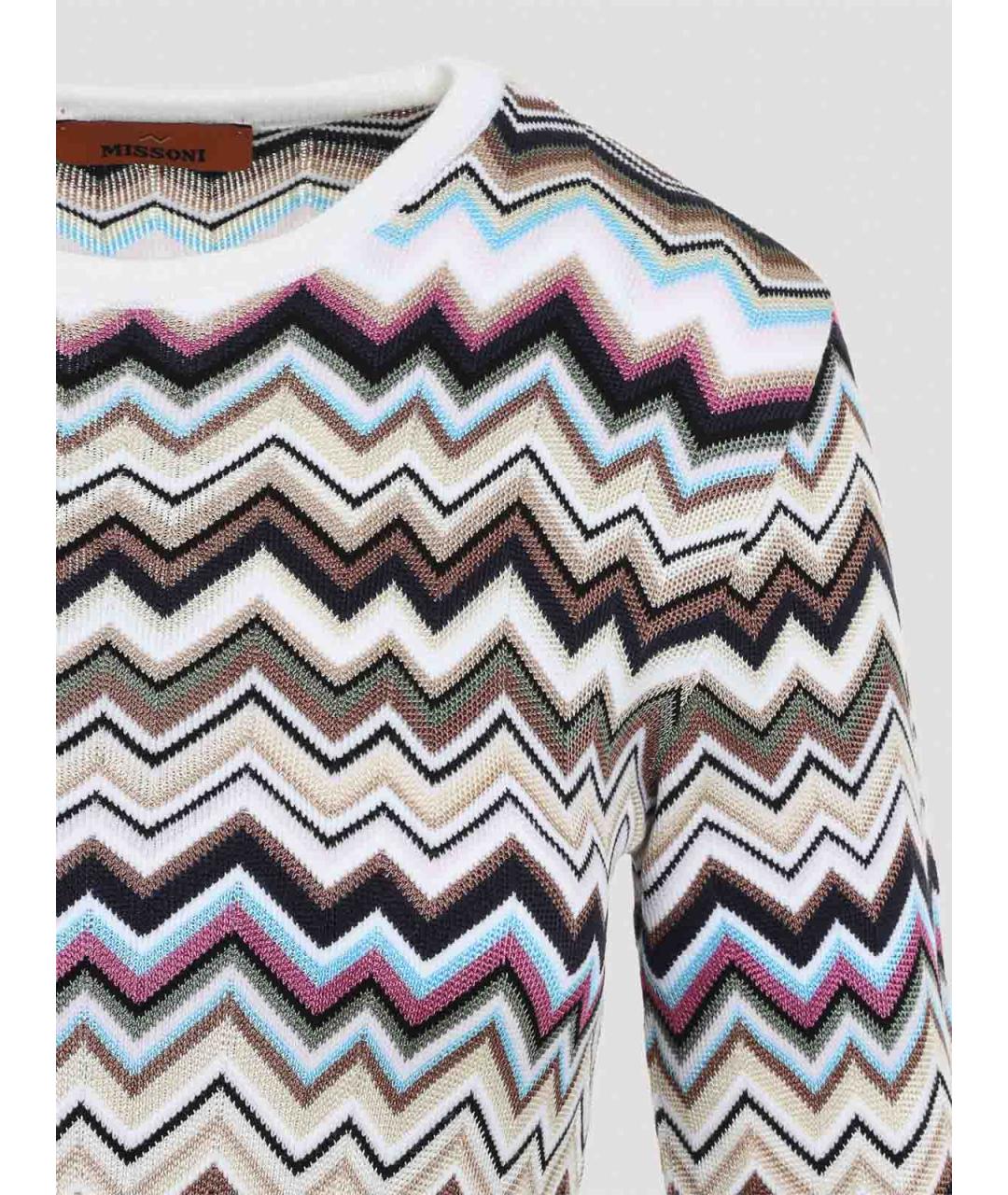 MISSONI Мульти вискозное повседневное платье, фото 3